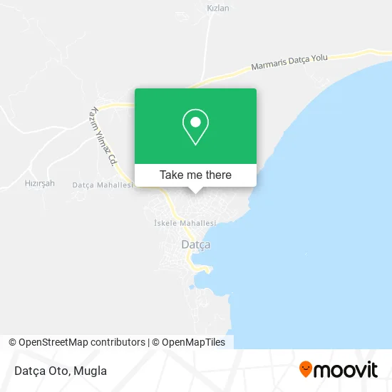 Datça Oto map