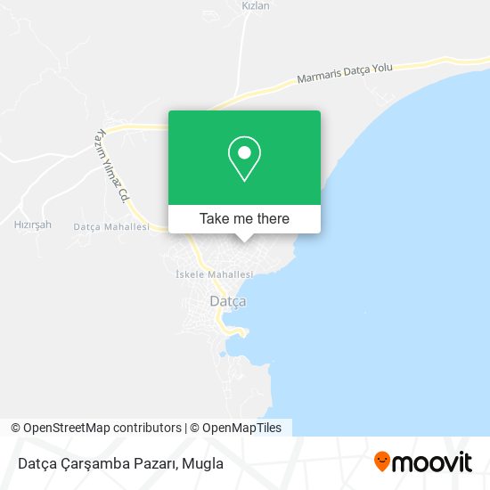 Datça Çarşamba Pazarı map