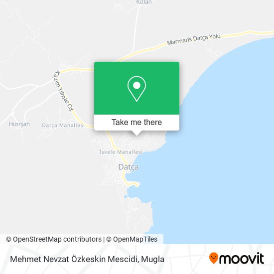 Mehmet Nevzat Özkeskin Mescidi map