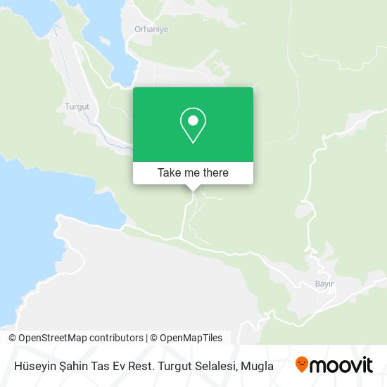 Hüseyin Şahin Tas Ev Rest. Turgut Selalesi map