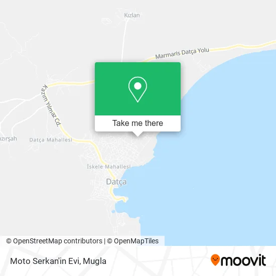 Moto Serkan'in Evi map