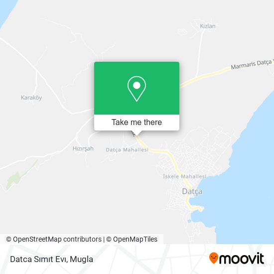 Datca Sımıt Evı map
