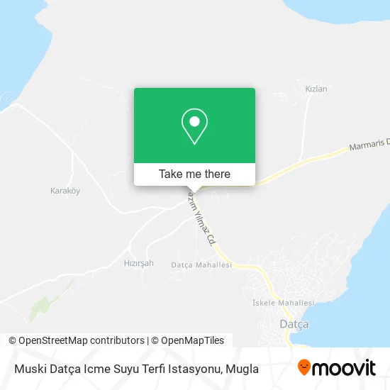Muski Datça Icme Suyu Terfi Istasyonu map