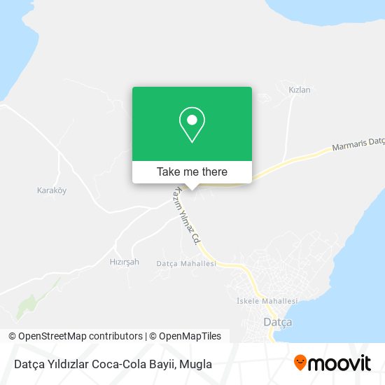 Datça Yıldızlar Coca-Cola Bayii map