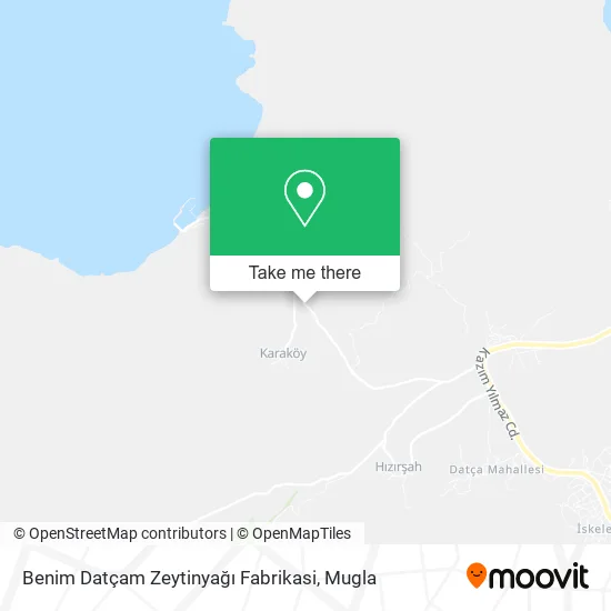 Benim Datçam Zeytinyağı Fabrikasi map
