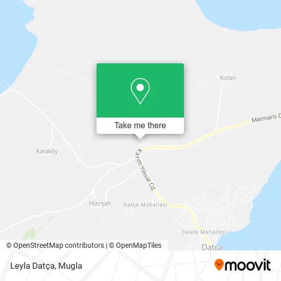 Leyla Datça map