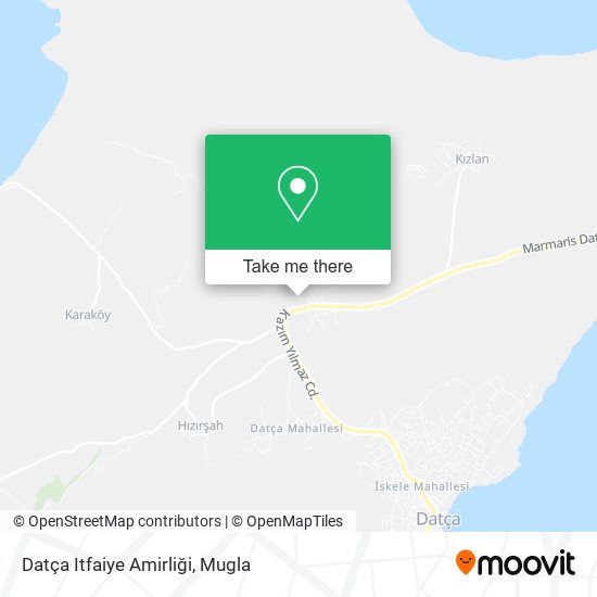 Datça Itfaiye Amirliği map