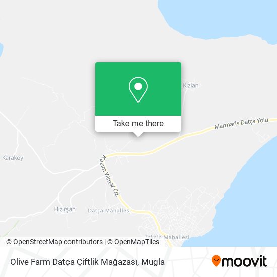 Olive Farm Datça Çiftlik Mağazası map
