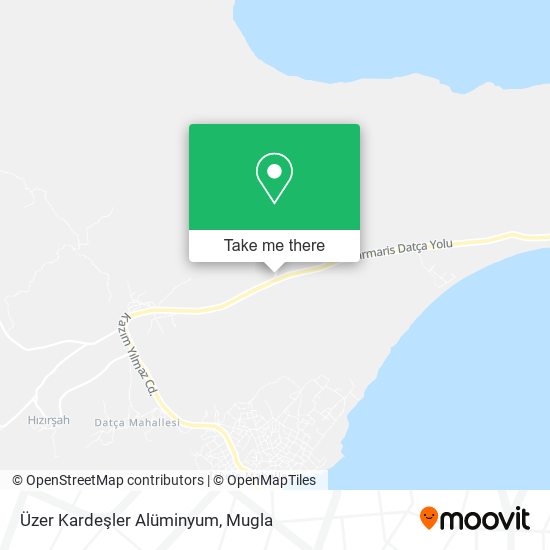 Üzer Kardeşler Alüminyum map