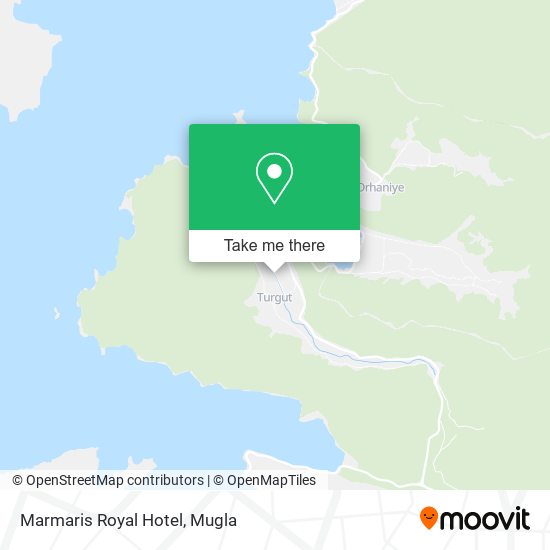 Marmaris Royal Hotel map