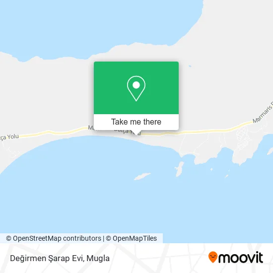 Değirmen Şarap Evi map