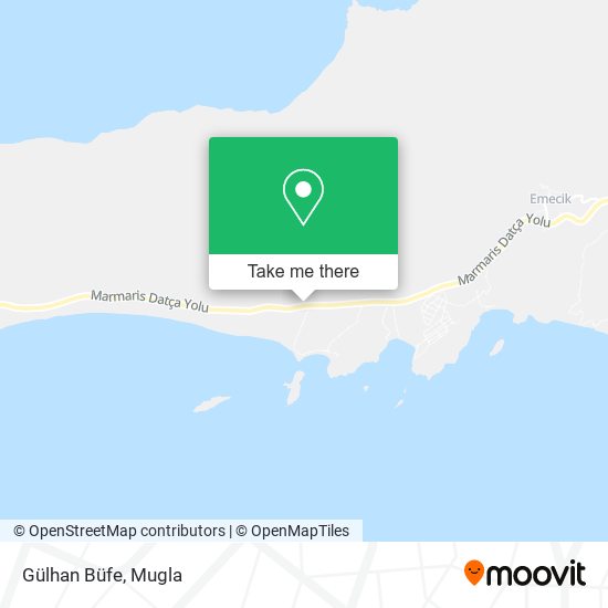 Gülhan Büfe map