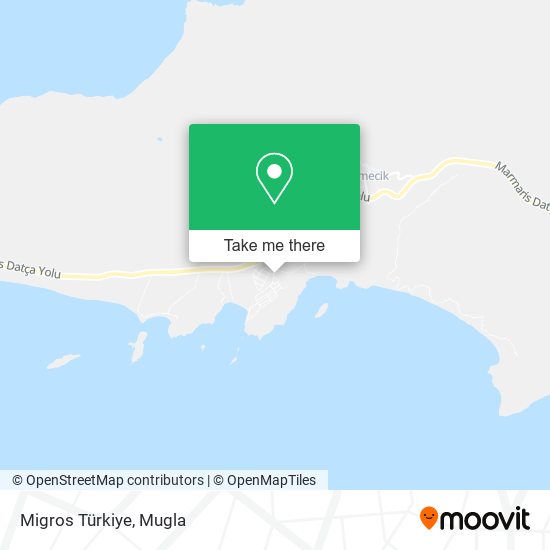Migros Türkiye map