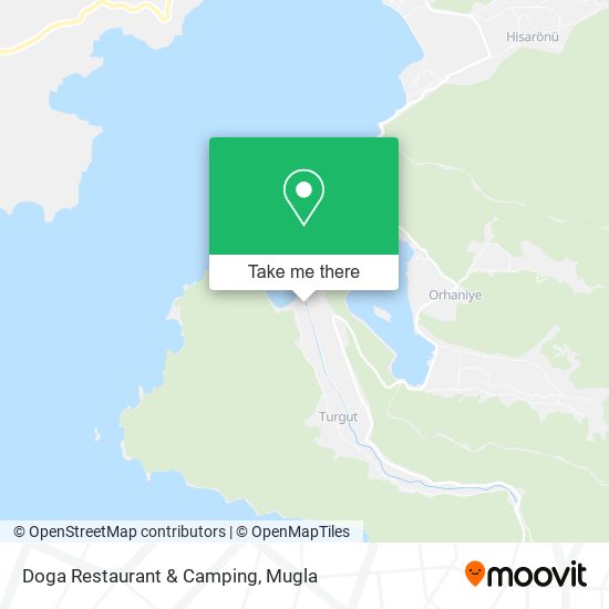 Doga Restaurant & Camping map