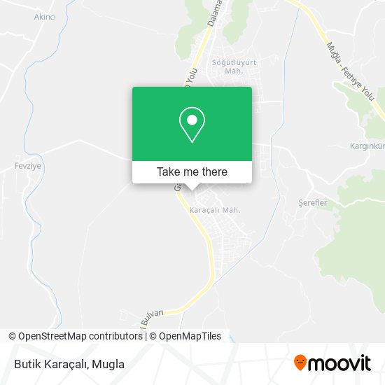 Butik Karaçalı map