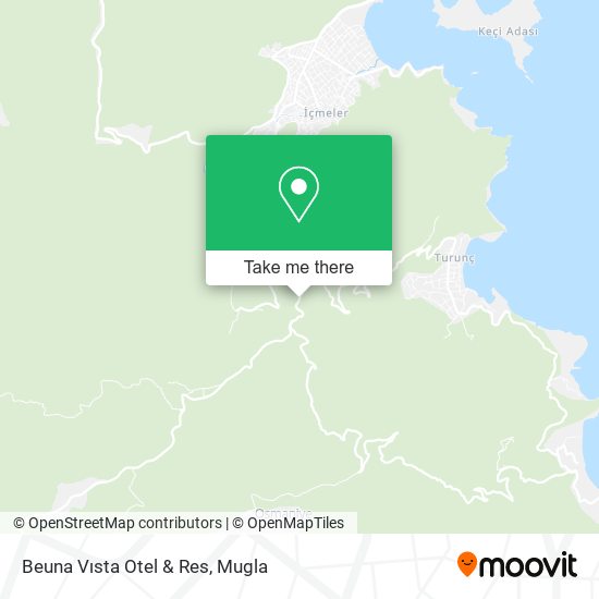Beuna Vısta Otel & Res map