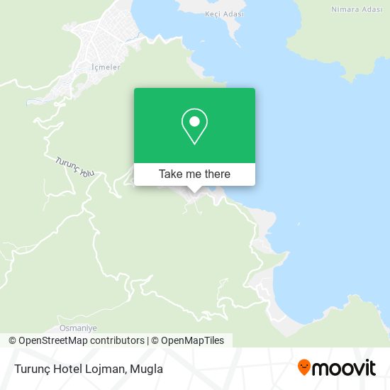 Turunç Hotel Lojman map