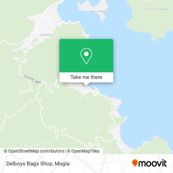 Delboys Bags Shop map