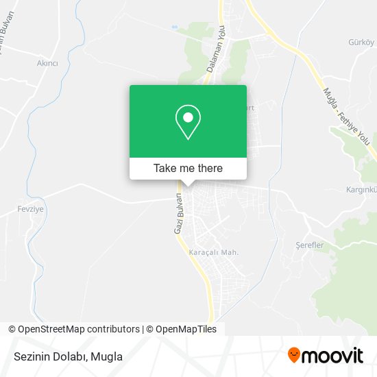 Sezinin Dolabı map