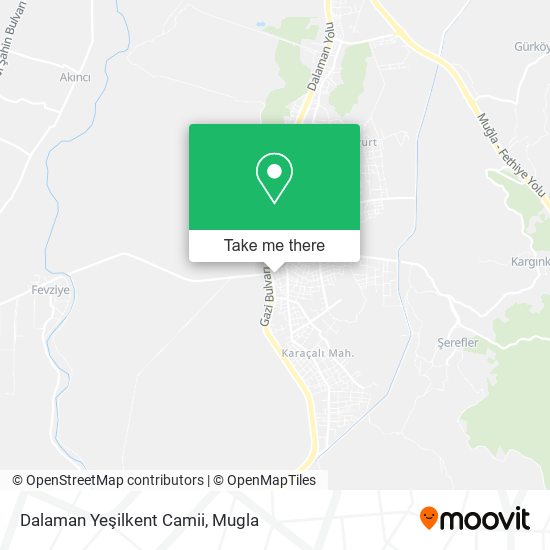 Dalaman Yeşilkent Camii map