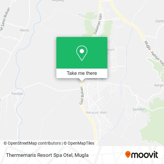 Thermemaris Resort Spa Otel map