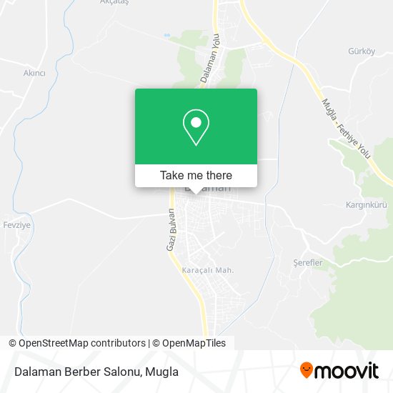 Dalaman Berber Salonu map