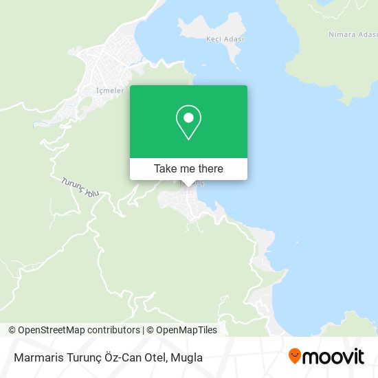 Marmaris Turunç Öz-Can Otel map