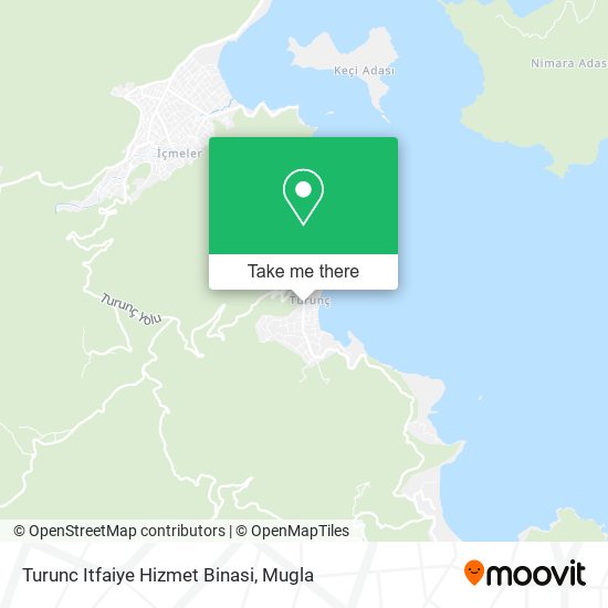 Turunc Itfaiye Hizmet Binasi map