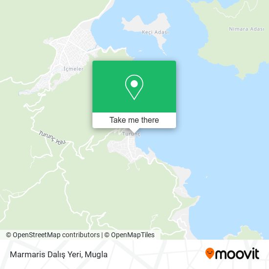 Marmaris Dalış Yeri map