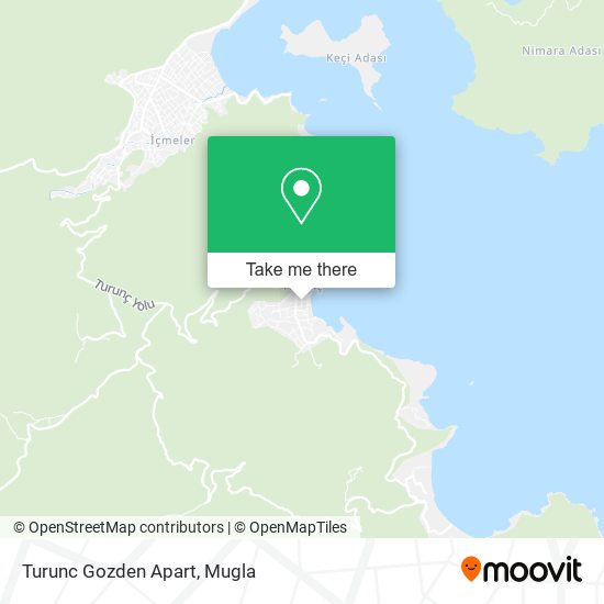Turunc Gozden Apart map