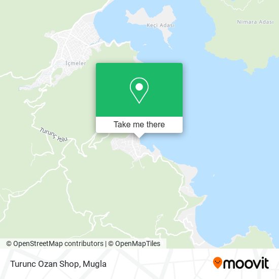 Turunc Ozan Shop map