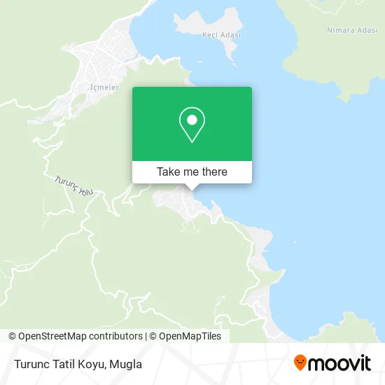 Turunc Tatil Koyu map