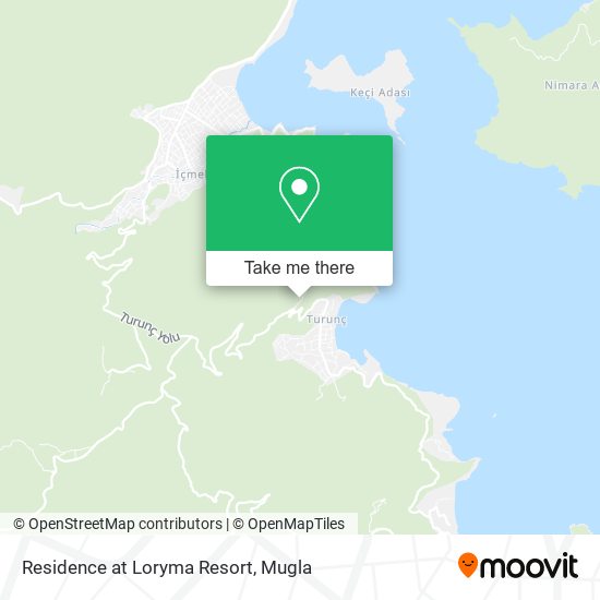 Residence at Loryma Resort map