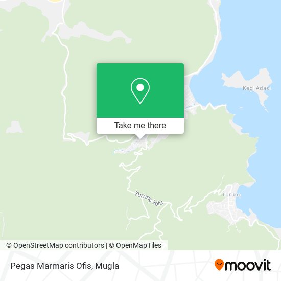 Pegas Marmaris Ofis map