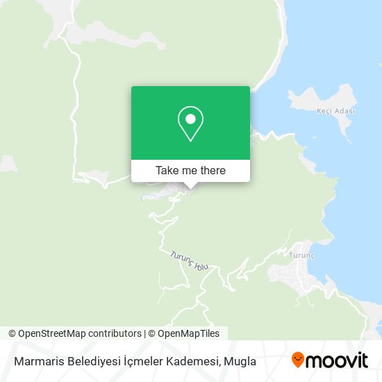 Marmaris Belediyesi İçmeler Kademesi map