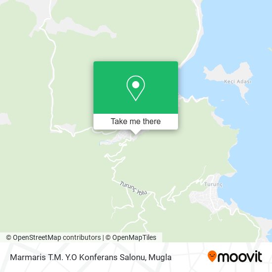Marmaris T.M. Y.O Konferans Salonu map