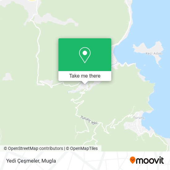 Yedi Çeşmeler map