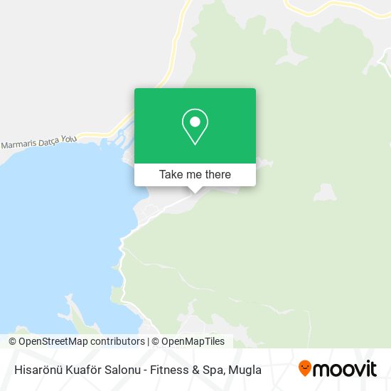 Hisarönü Kuaför Salonu - Fitness & Spa map