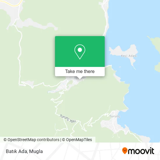 Batık Ada map