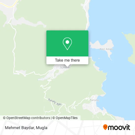 Mehmet Baydar map