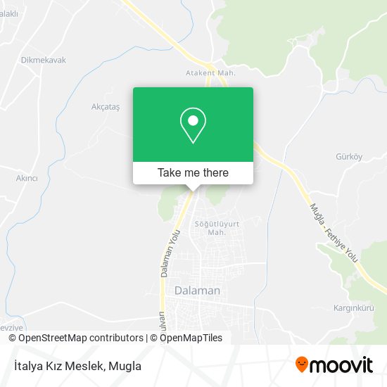 İtalya Kız Meslek map