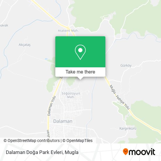 Dalaman Doğa Park Evleri map