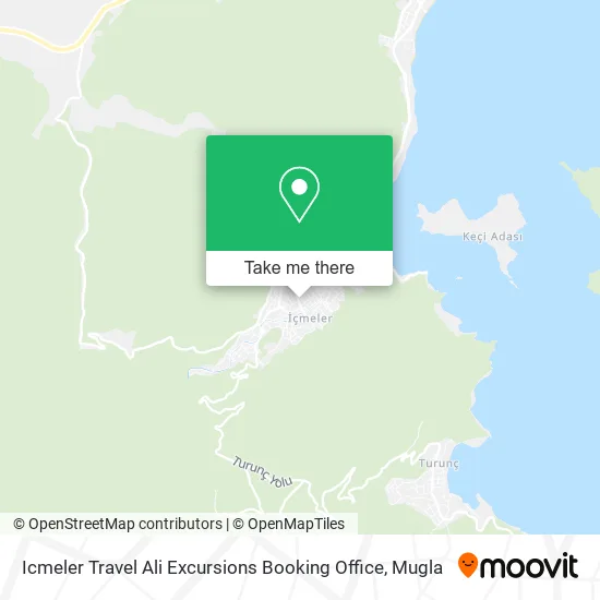 Icmeler Travel Ali Excursions Booking Office map