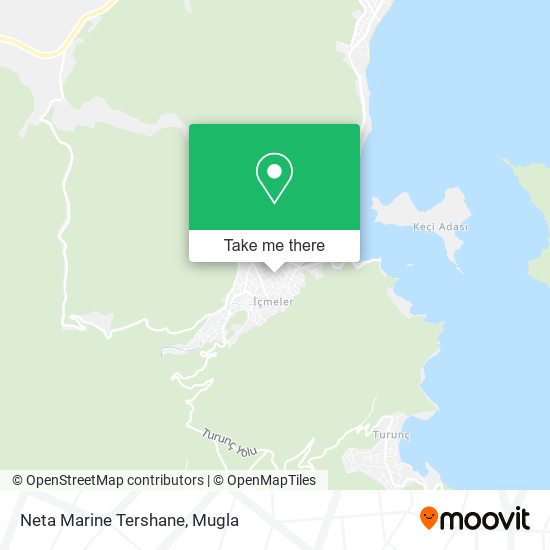 Neta Marine Tershane map