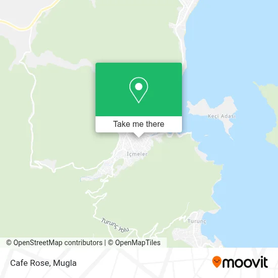 Cafe Rose map