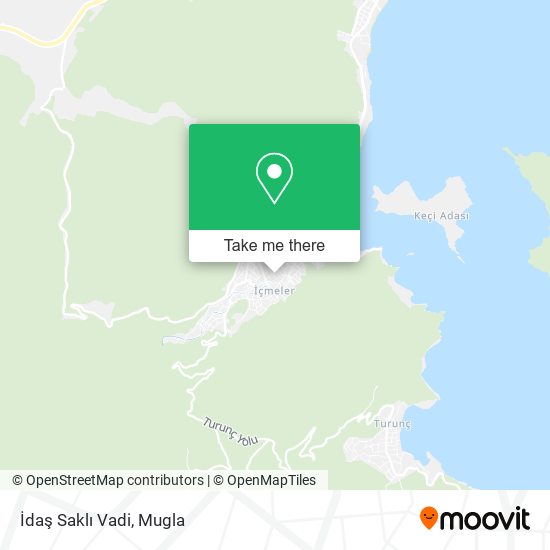 İdaş Saklı Vadi map