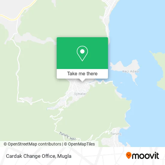 Cardak Change Office map