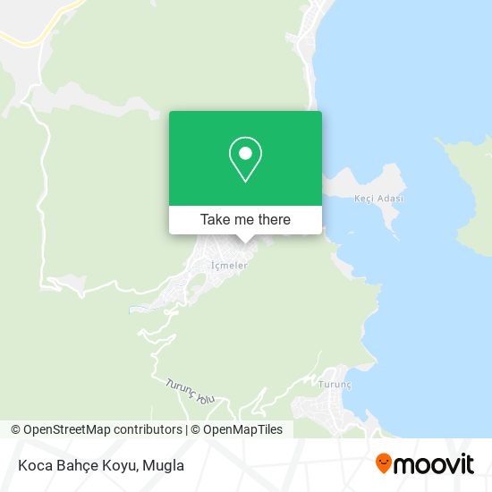 Koca Bahçe Koyu map