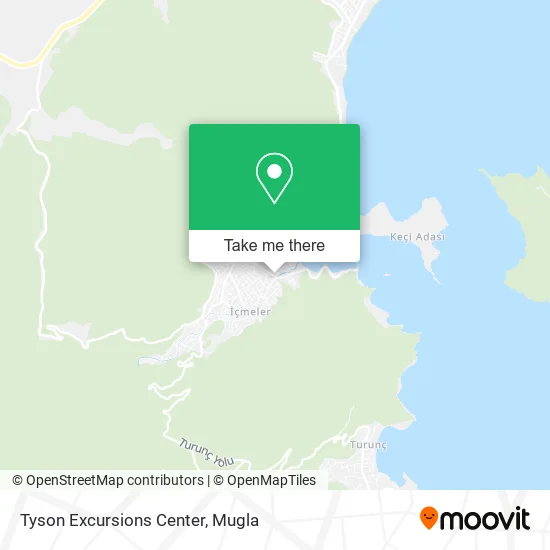 Tyson Excursions Center map