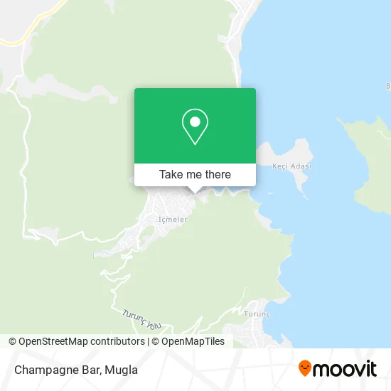 Champagne Bar map